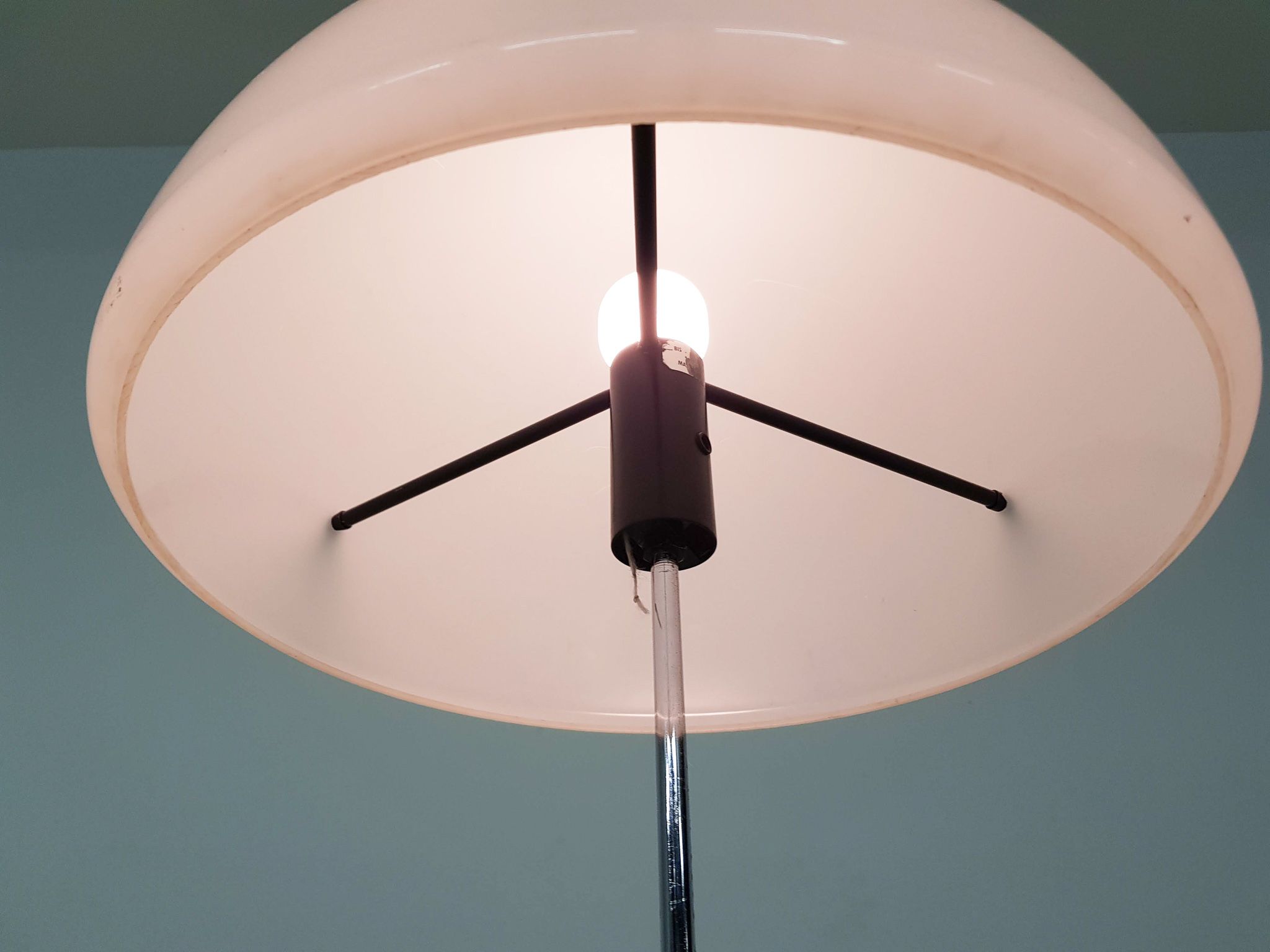 Lampadaire réglable du milieu du siècle