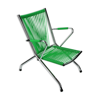 Green vintage children's chair