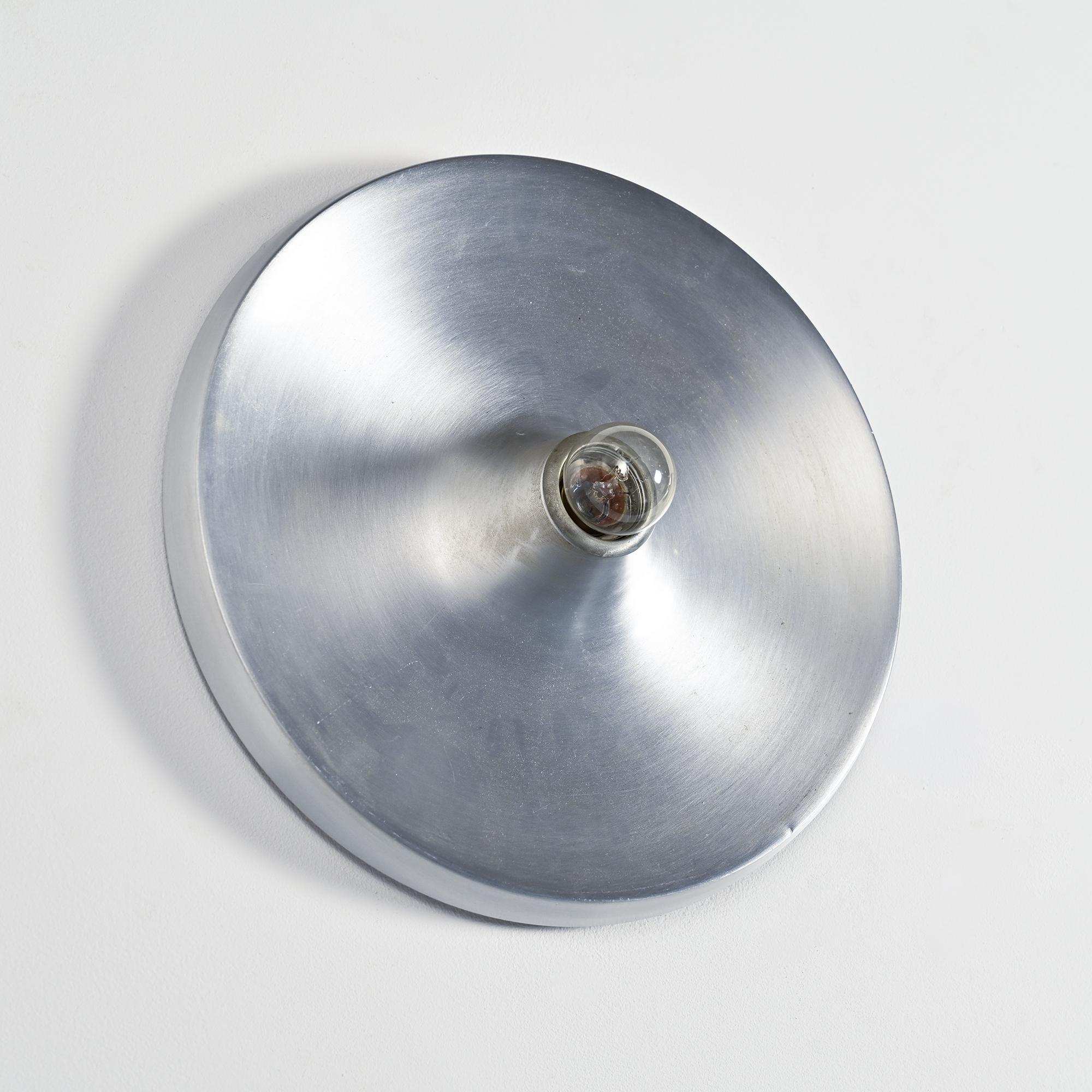 Wall light selected by Charlotte Perriand for Les Arcs around 1970.