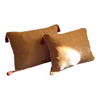 Lot de 2 coussins en velours Le Monde Sauvage