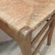 Old straw chair