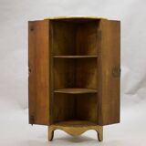 Small 18th century marquetry corner cabinet