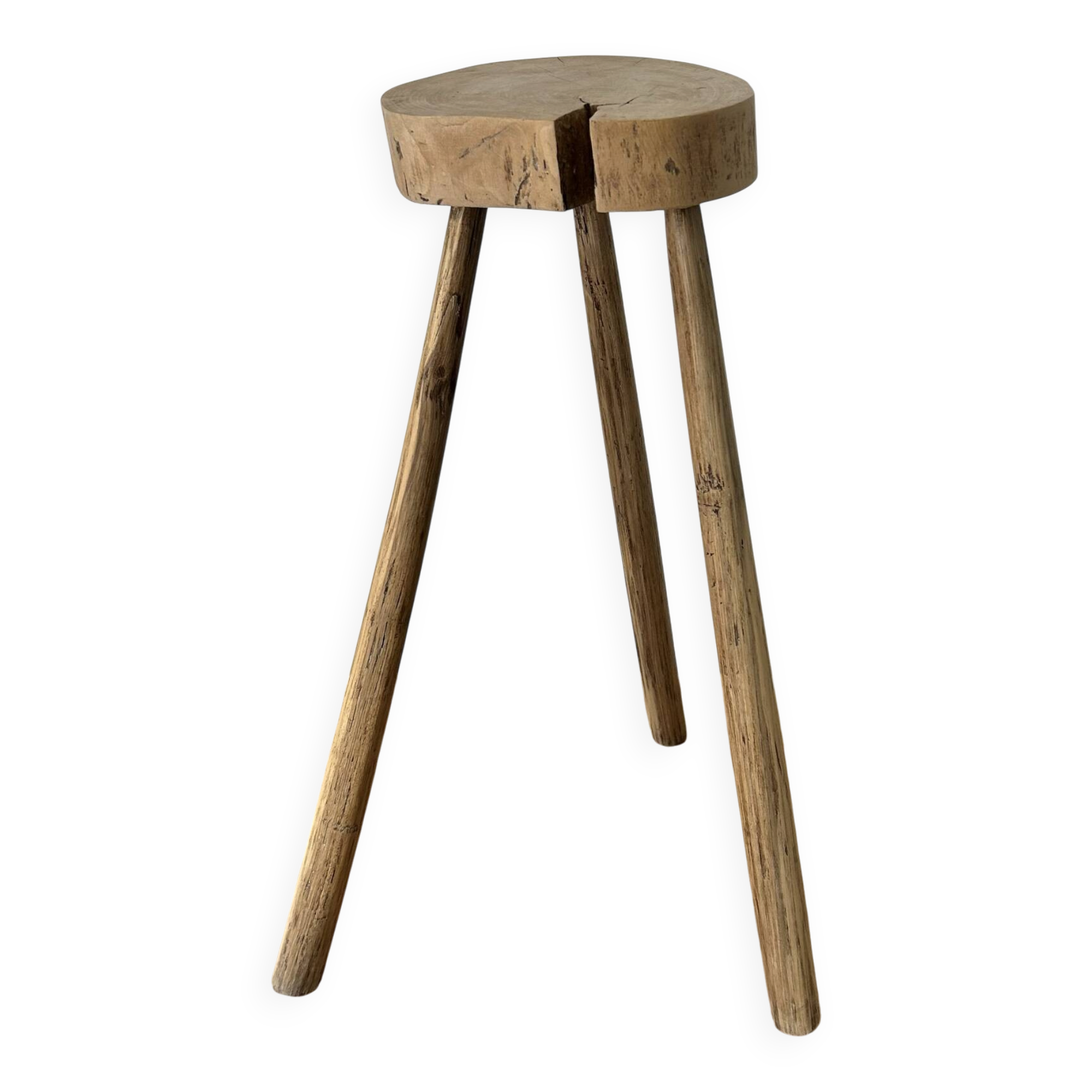 Tabouret tripode haut
