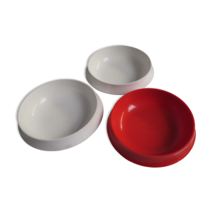 Set de 3 assiettes Guzzini Italie