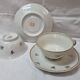 Duo luncheon cups porcelain of Limoges