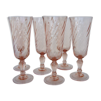 Set de 6 verres flûtes à champagne
