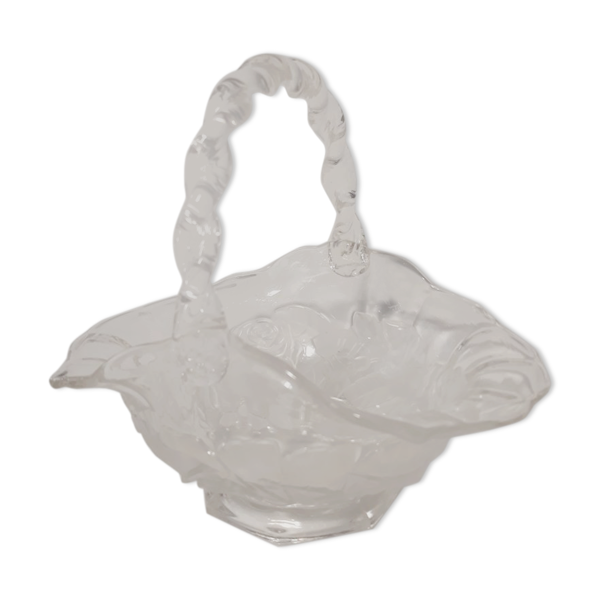 Corbeille en verre transparent et translucide — Beyit