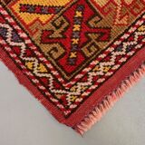 Vintage western turkish rug oriental 183x128 cm tribal carpet