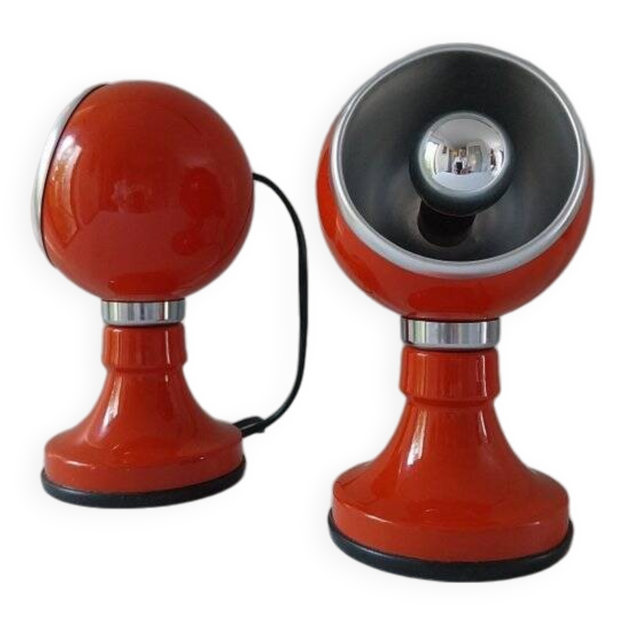 Paire lampes de tables vintage italiennes