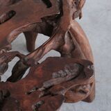 Unusual Solid Wooden Primitive Desk Table