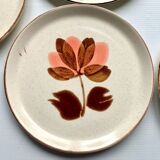 Five dessert plates 1970 Lunéville