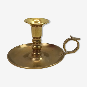 Brass candle holder 10 cm