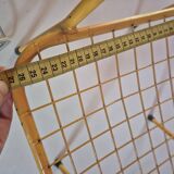 Vintage yellow metal children's chair