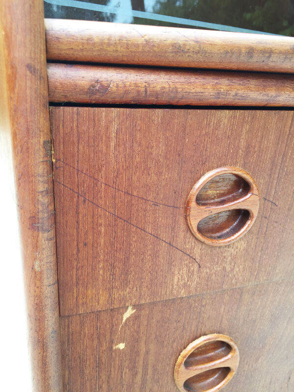 Teak writing desk Arne Vodder 1960