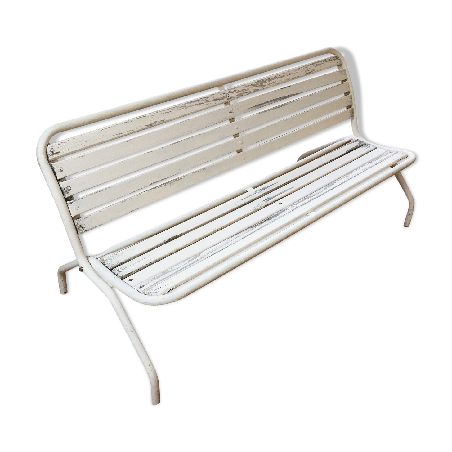 Banc pliant en métal