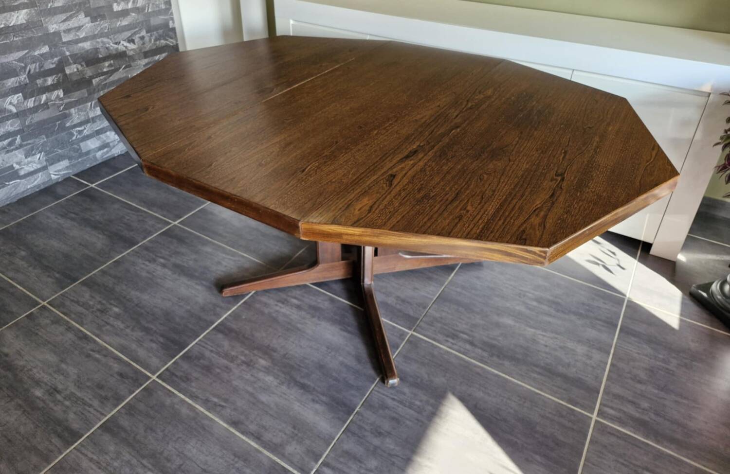 Vintage Monopoly Extendable Table, 1970s