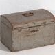 Small antique grey chest (c.1900) #69