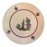 Set of 6 plates in vintage Gien