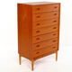 BL Mobler teak dresser, drawers, vintage, Denmark