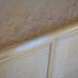 High shelf in vintage rattan