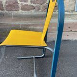 Set of 4 vintage chairs design lounge by Baumann, 1980-90s