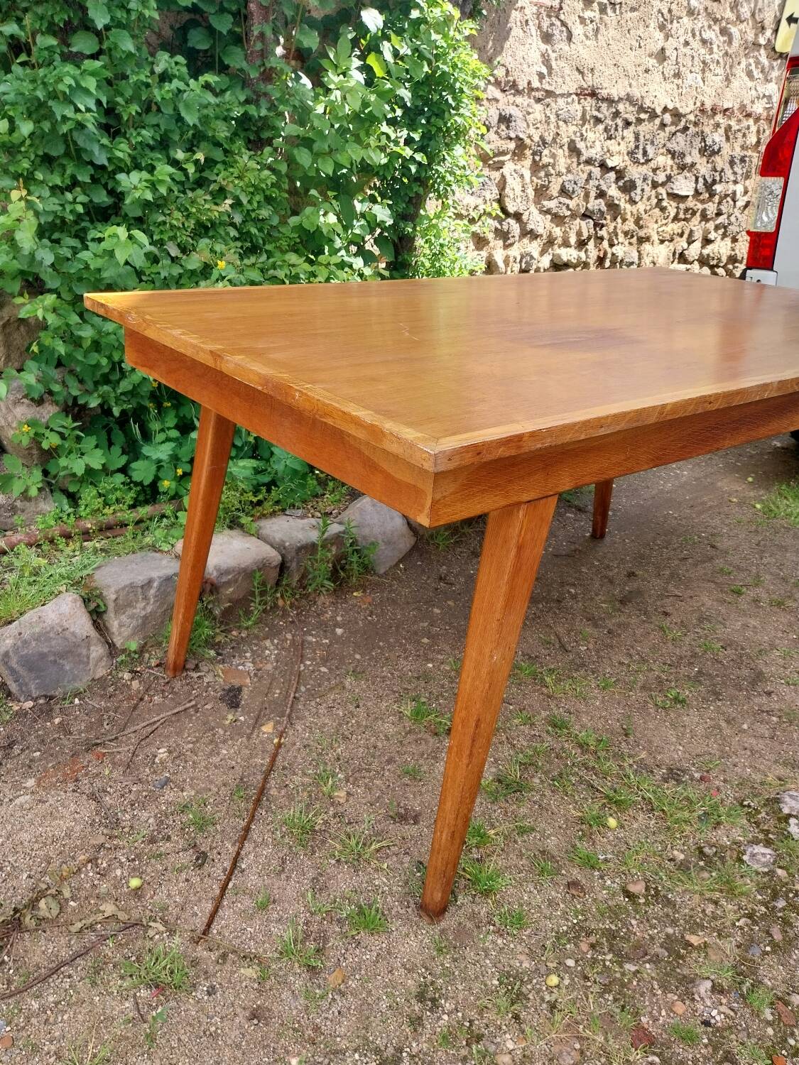 50s wooden table