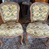 Pair of Louis XV style chairs