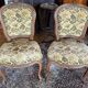 Pair of Louis XV style chairs