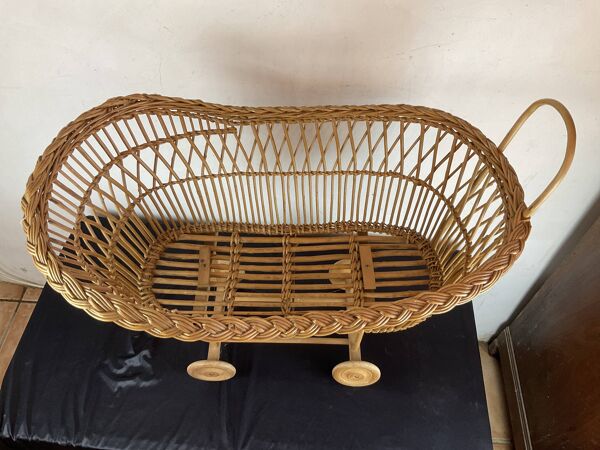 Berceau alsacien en osier