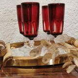 4 flutes "Gothic" Cristal d'Arques