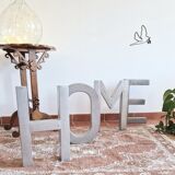 Sign letters 'HOME'