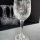 Cristal de Bohème - Verres à eau ou à vin (6) - Moderne milieu de siècle - Cristal taillé main