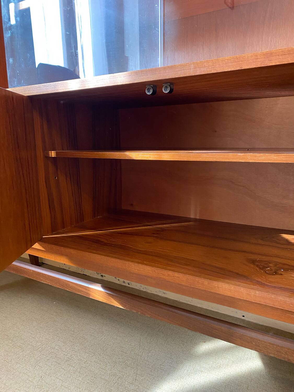 Vintage Scandinavian teak sideboard / buffet 1960