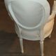 Louis xvi medallion armchair