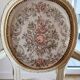Beige Louis XVI armchairs in fabric