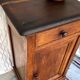 Vintage solid wood bedside table