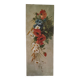 Oil painting on canvas "Country spray with poppies" 1910 signed