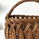 Panier enfant vintage en osier tressé