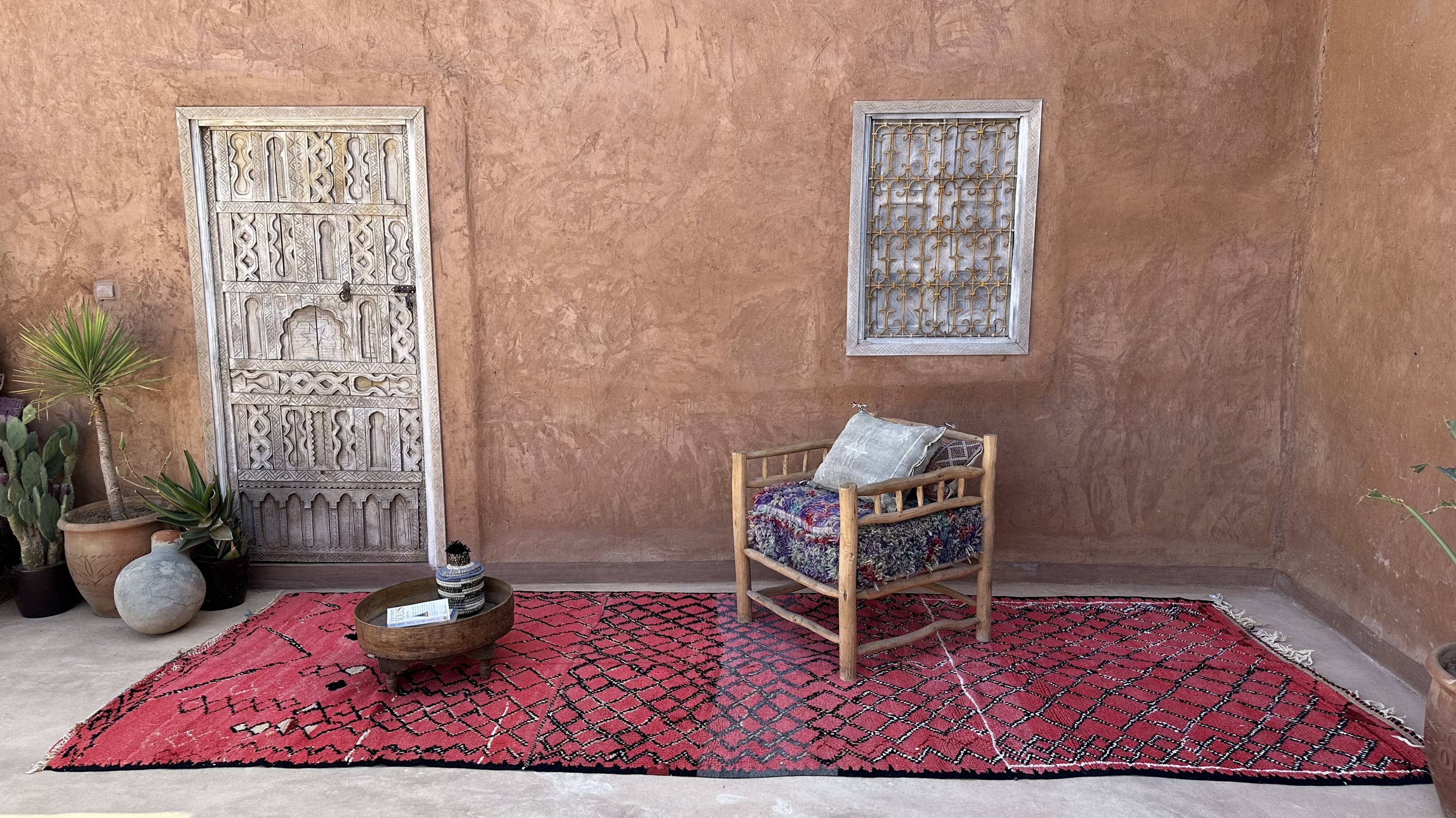 Moroccan carpet 155x417cm