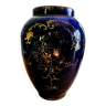 Blue cobalt and gold vase