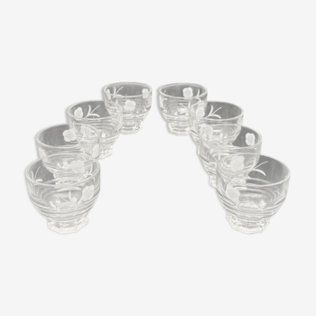 Verres avec motifs