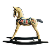 Magnifique Cheval à bascule Années 1920