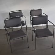Set of 4 vintage chairs from the GDR era - 'Palast der Republik