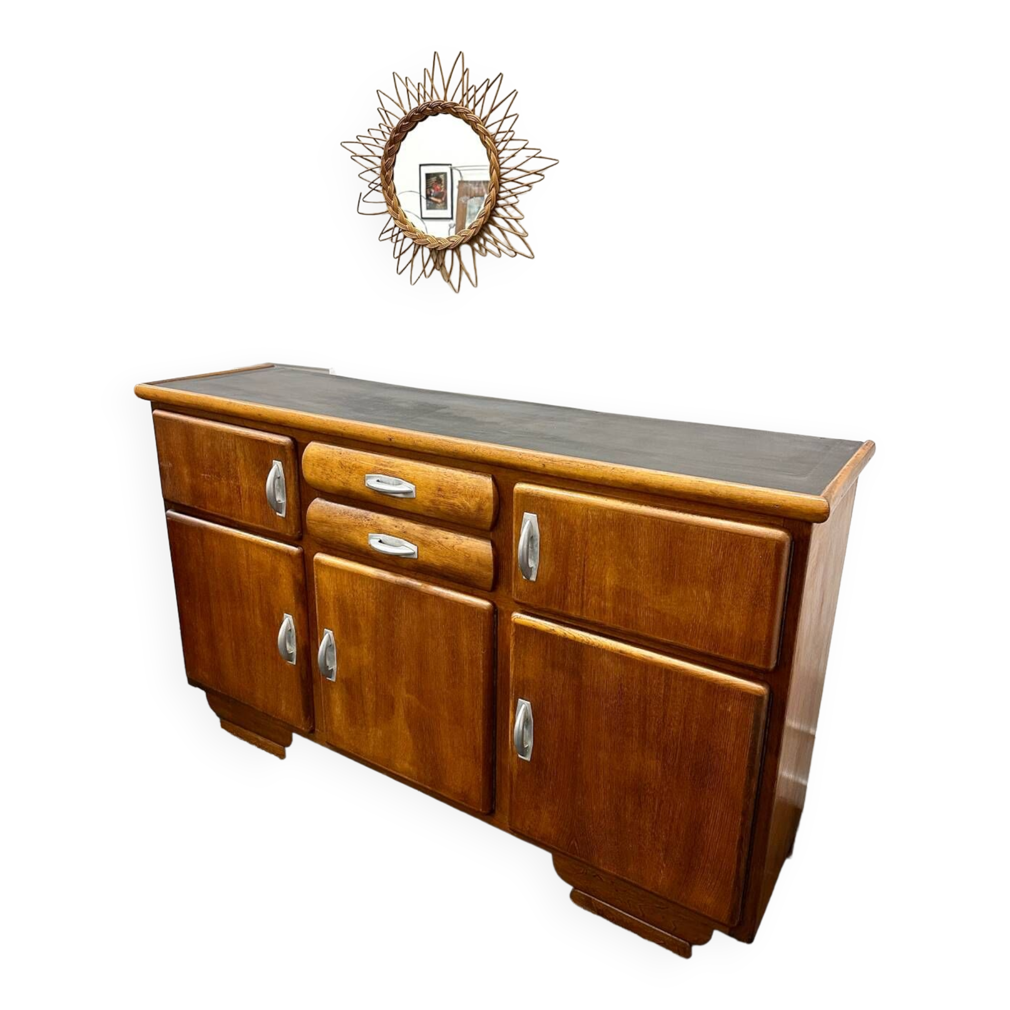 Buffet mado plateau noir