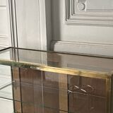 Brass display case from the house of william paris xi