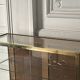 Vitrine en laiton ded la maison william paris xi