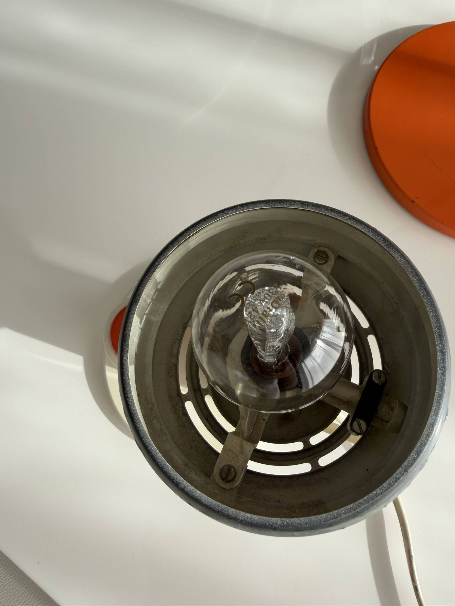 3 eyeball lamps space age