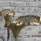 Standing Italian Calla lily floor lamp