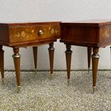 Pair of vintage bedside tables