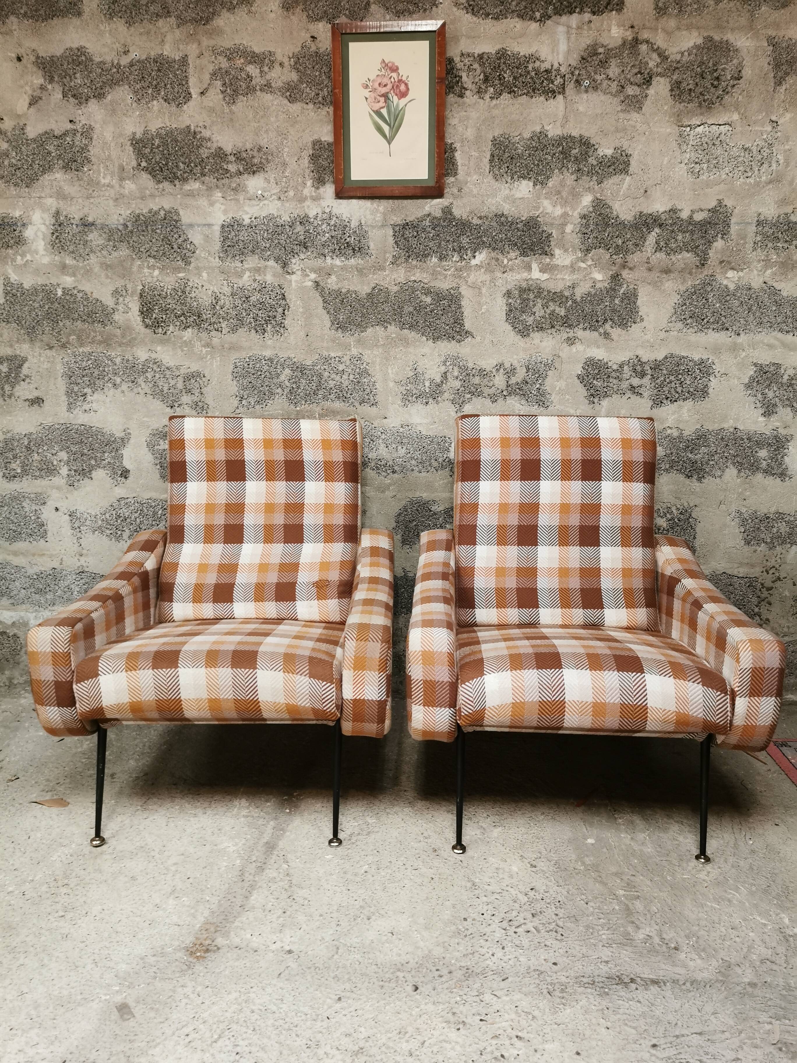 Pair of vintage armchairs
